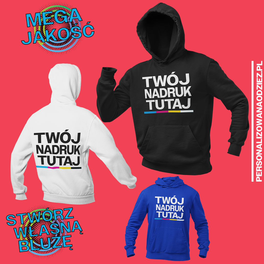 Bluza męska z kapturem