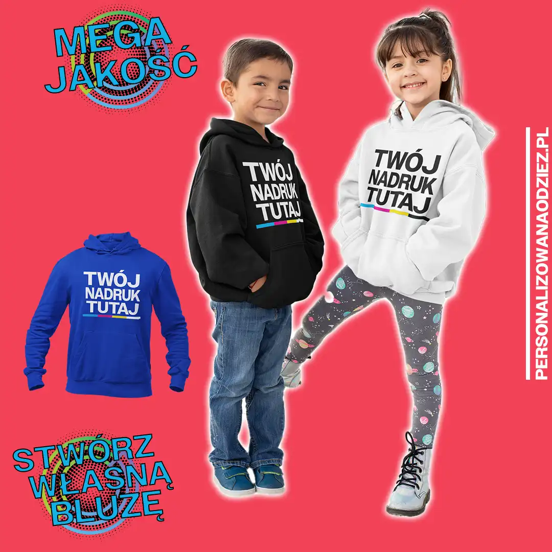 Bluza dziecięca z własnym nadrukiem