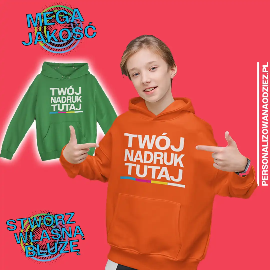 Bluza dziecięca z własnym nadrukiem