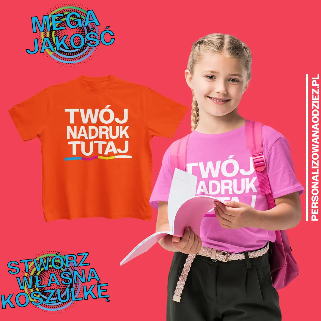 Koszulka dziecięca z własnym nadrukiem