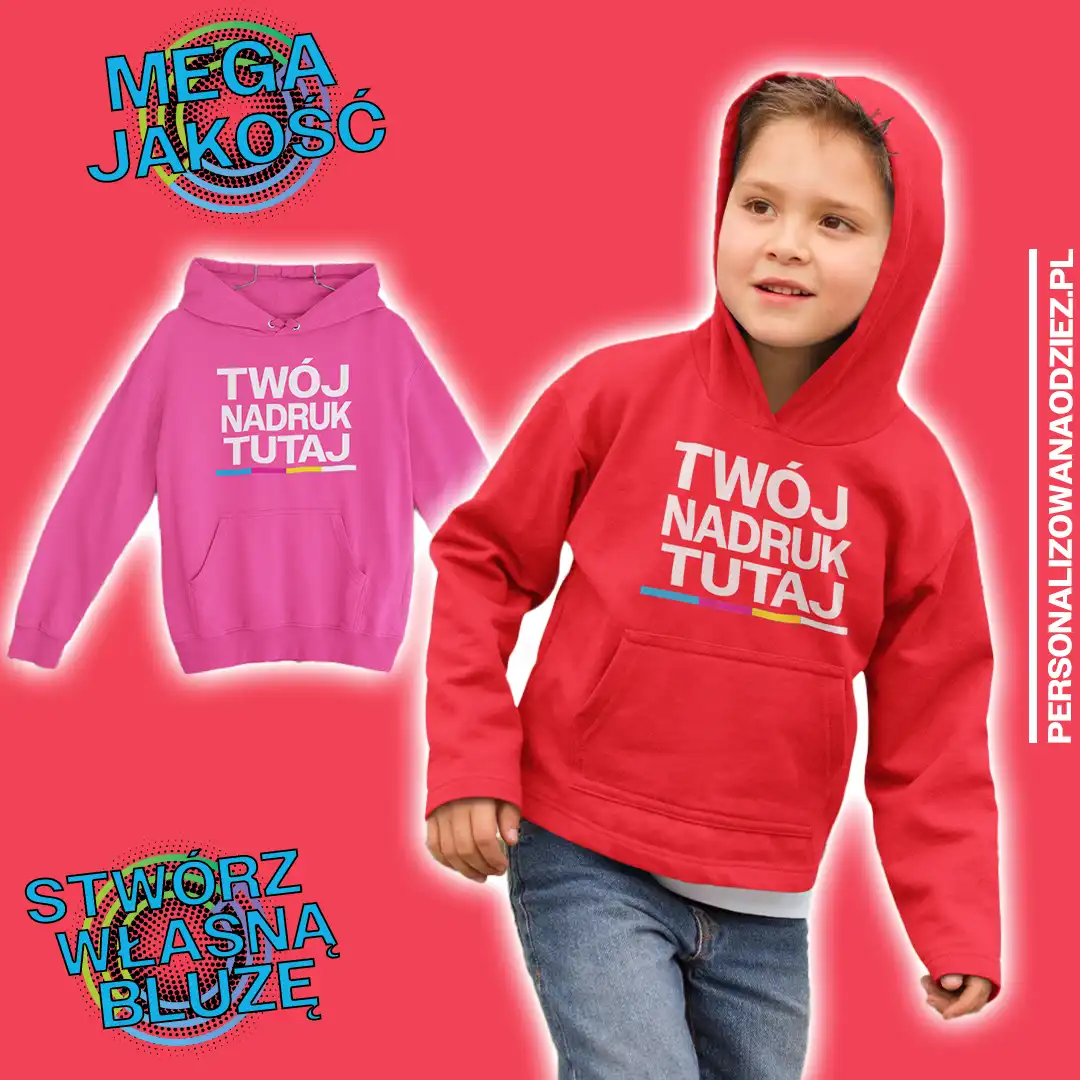 Bluza dziecięca z własnym nadrukiem