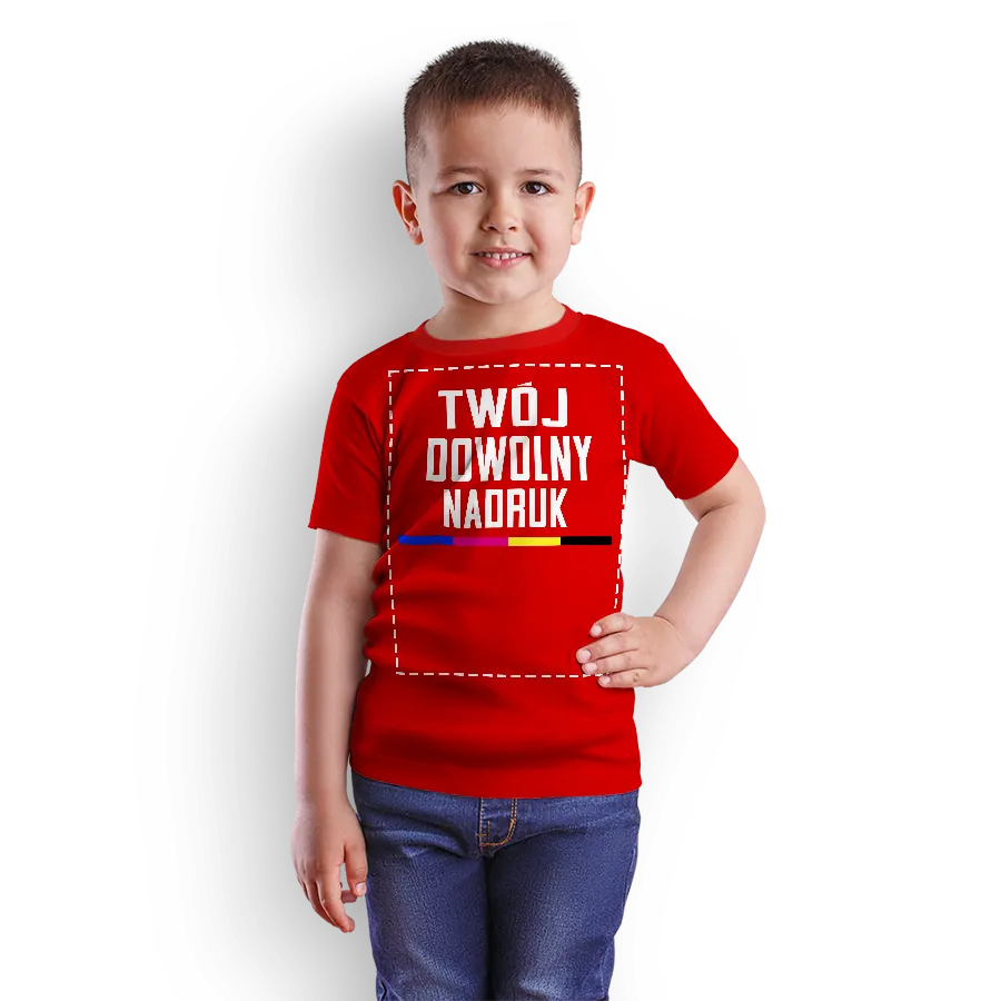 DZIECIĘCA KOSZULKA ZWŁASNYM NADRUKIEM