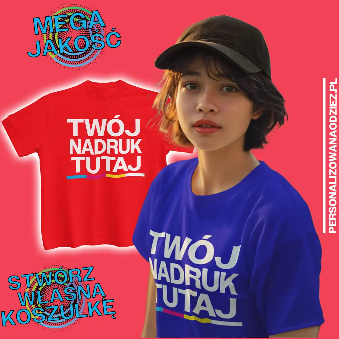 Koszulka dziecięca z własnym nadrukiem