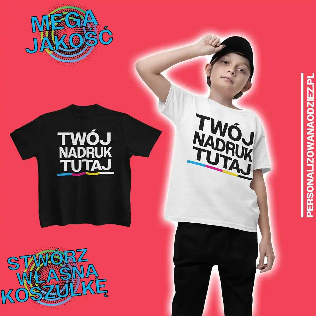 Koszulka dziecięca z własnym nadrukiem
