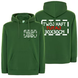Bluza z własnym haftem