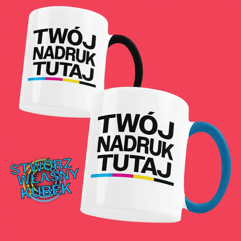 Kubek z własnym nadrukiem